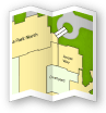 Illustration of the Waterford at All Saints Community site plan